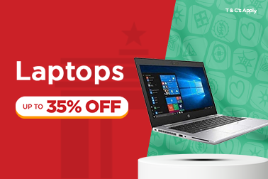 Laptops up to 35% off